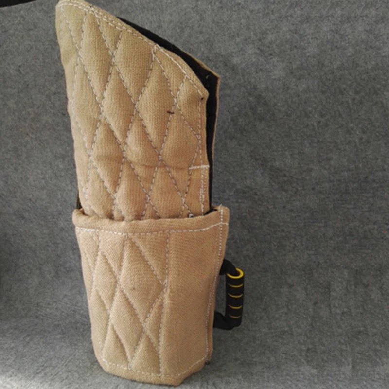 Palos tácticos de entrenamiento para morder perros, almohadilla de entrenamiento para perros, juguetes para masticar con asas, cubierta protectora para perros militares de policía K9 - imagen 3