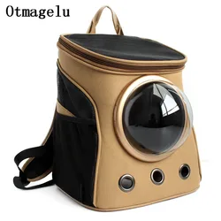 Mochila transporte para gatos y perros pequeños – Ventana de burbujas