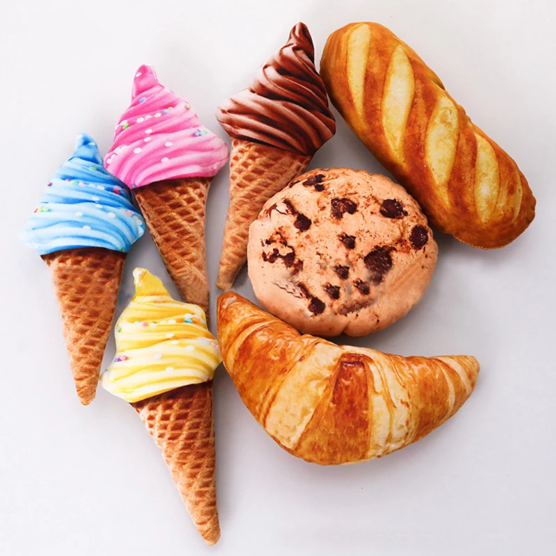 Juguetes Divertidos para perros, baqueta de simulación de carne para cachorros, juguetes para masticar, juguetes chirriantes para mascotas pequeñas y medianas, Pug, gatos, suministros para mascotas - imagen 3