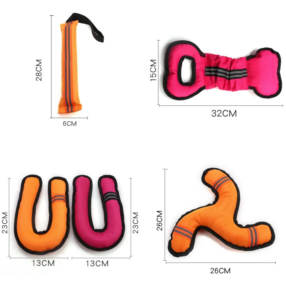 Boomerang-discos voladores para perros, juguetes reflectantes resistentes a las mordeduras, dardos de entrenamiento para mascotas, juguete para masticar para perros pequeños, medianos y grandes - imagen 3