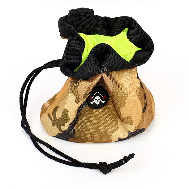 Bolsa de camuflaje para mascotas, riñonera multifuncional para premios de perros y cachorros, almacenamiento interactivo para entrenamiento de perros - imagen 4