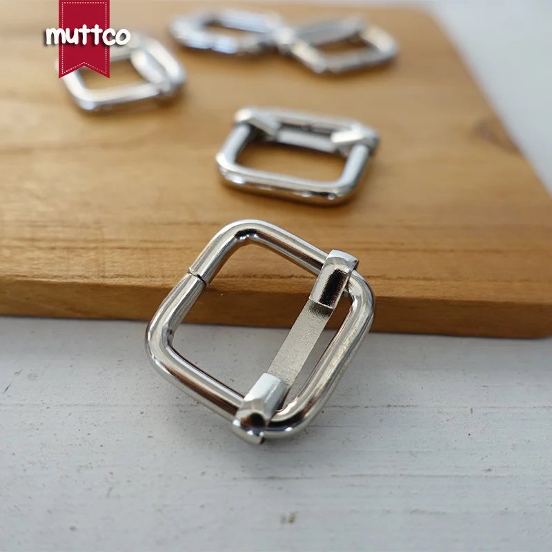 Hebilla ajustable de Metal para hacer bolsos, mochilas, equipaje, collar de perro, correas de 15mm, hebilla de metal chapada en el medio ambiente, LXK-15S - imagen 4