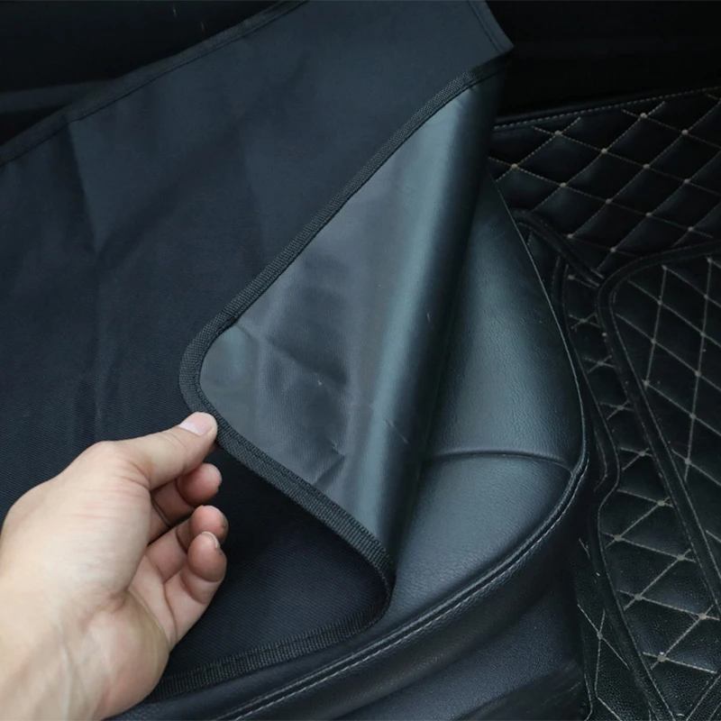 Nuevas fundas de asiento de coche para mascotas para perros grandes, impermeables, para evitar arañazos, accesorios de viaje para Interior de coche, portabebés para perros, fundas para coche, alfombrilla - imagen 4
