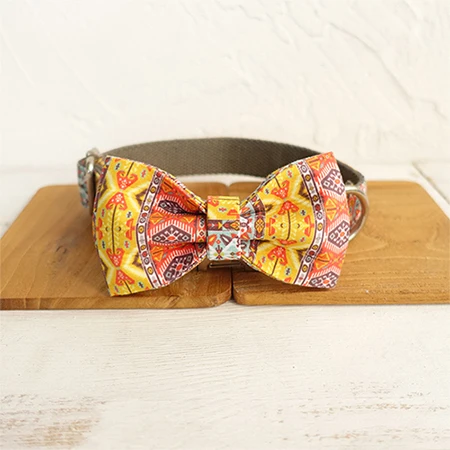 Dog Collar Bow Tie