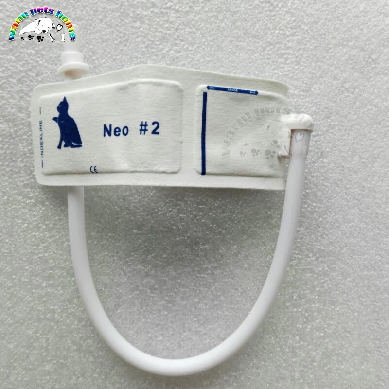 Manguito de Monitor de presión arterial reutilizable para perro, gato, ratón, Animal, tela no tejida, recién nacido, NIBP, equipo veterinario - imagen 4