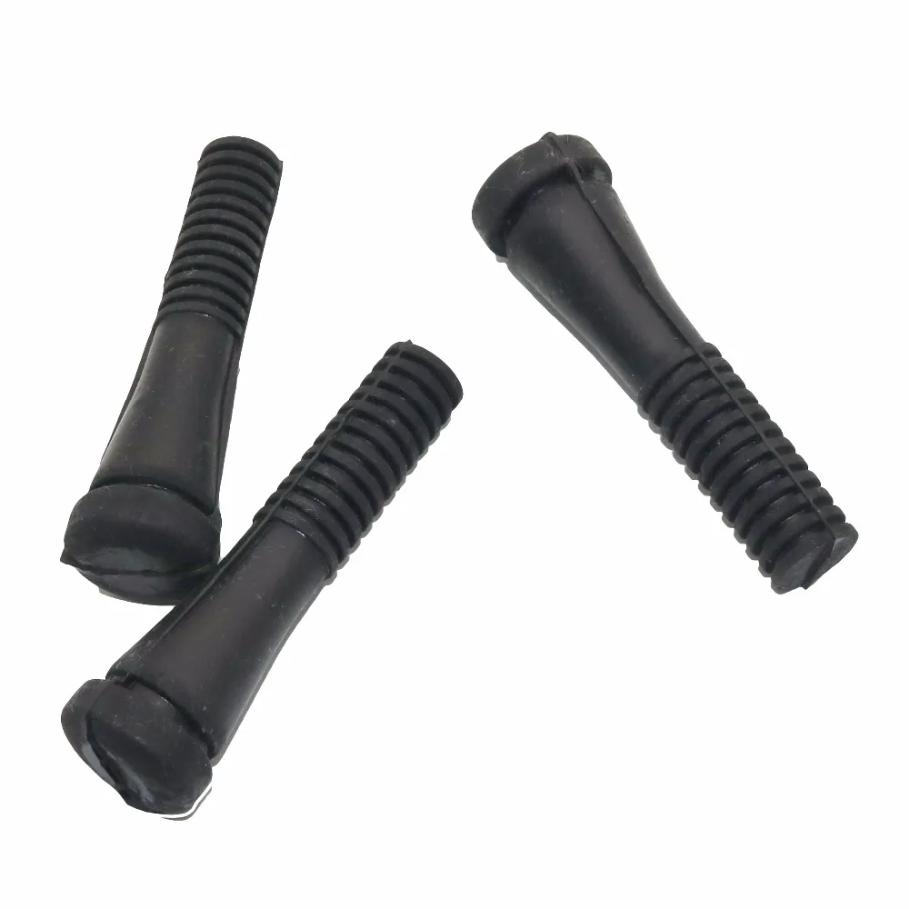 Máquina de depilación con ranura para pollos, patos, aves de corral, 25 unidades, dedos de goma negros de 2,0 cm de diámetro - imagen 5