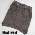 Khaki vest