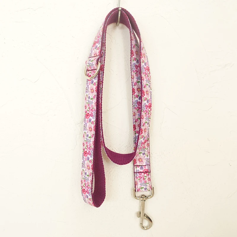 MUTTCO vende al por menor collar de identificación de perro personalizado grabado THE PURPLE FLOR collares y correas de perro de estilo creativo 5 tamaños UDC049 - imagen 3