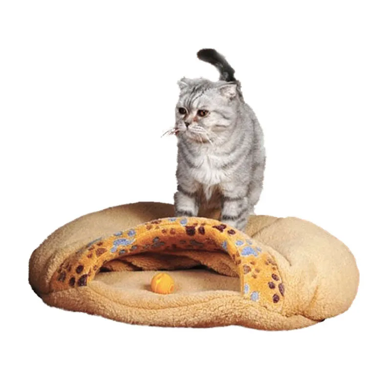 Nuevos productos para mascotas, casa para gatos de peluche suave y cálida para invierno, esteras para mascotas, saco de dormir, cojín para cachorros y hamburguesa, cama para gatos, perrera para perros, cama para mascotas - imagen 2