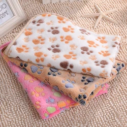 Manta de lana suave para perros y gatos - Estera termica acolchada