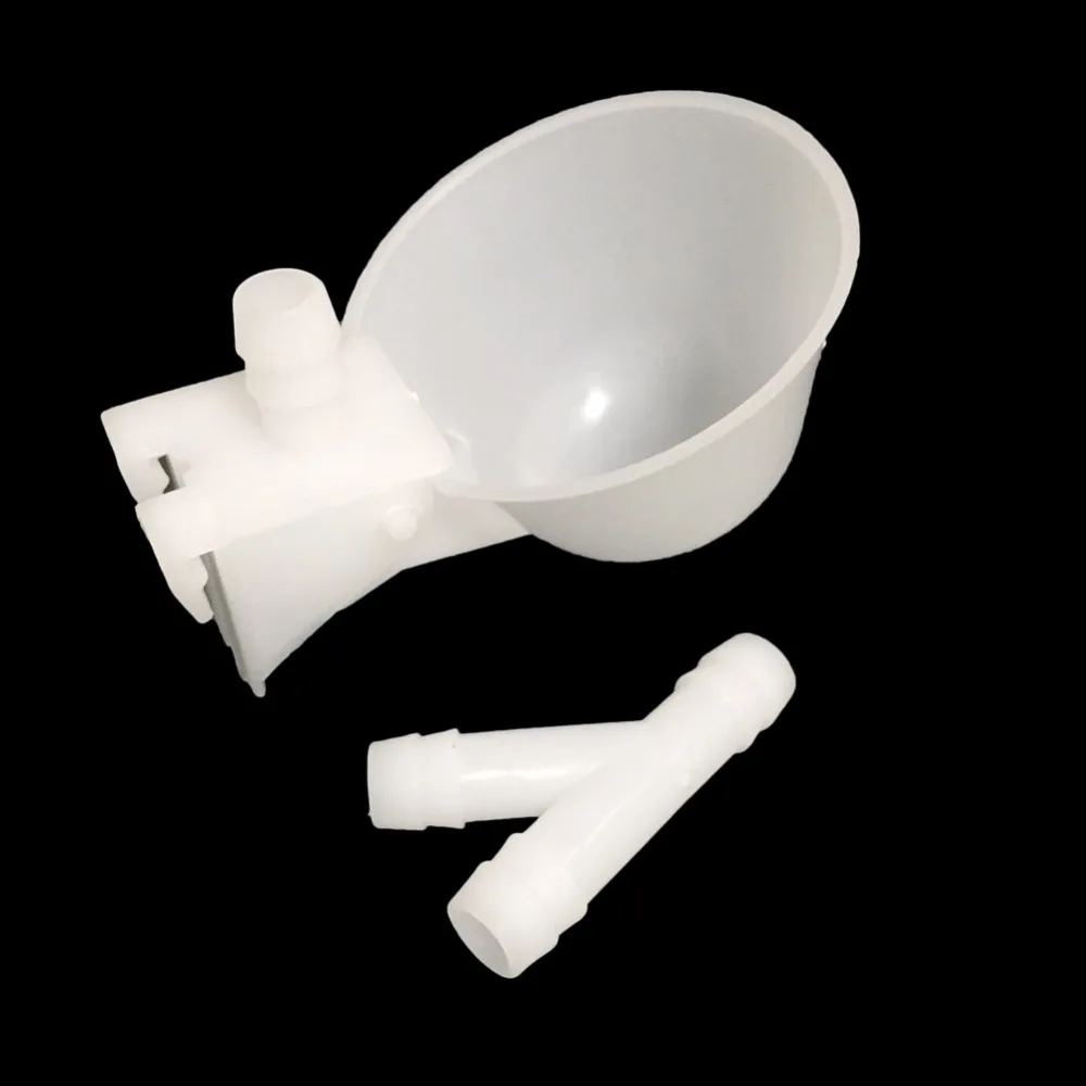 10 Uds. Cuenco para beber agua para palomas, bebedero automático para aves y pollos, bebedero para aves de corral, vasos para beber, bebedero para codorniz, alimentación para animales - imagen 4