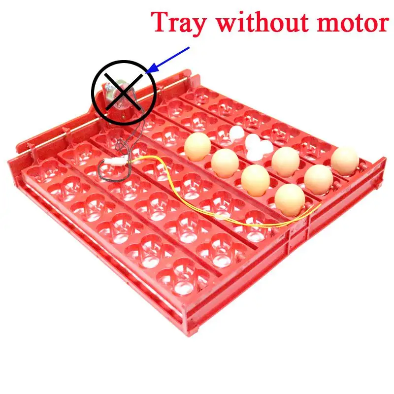 Tray without motor