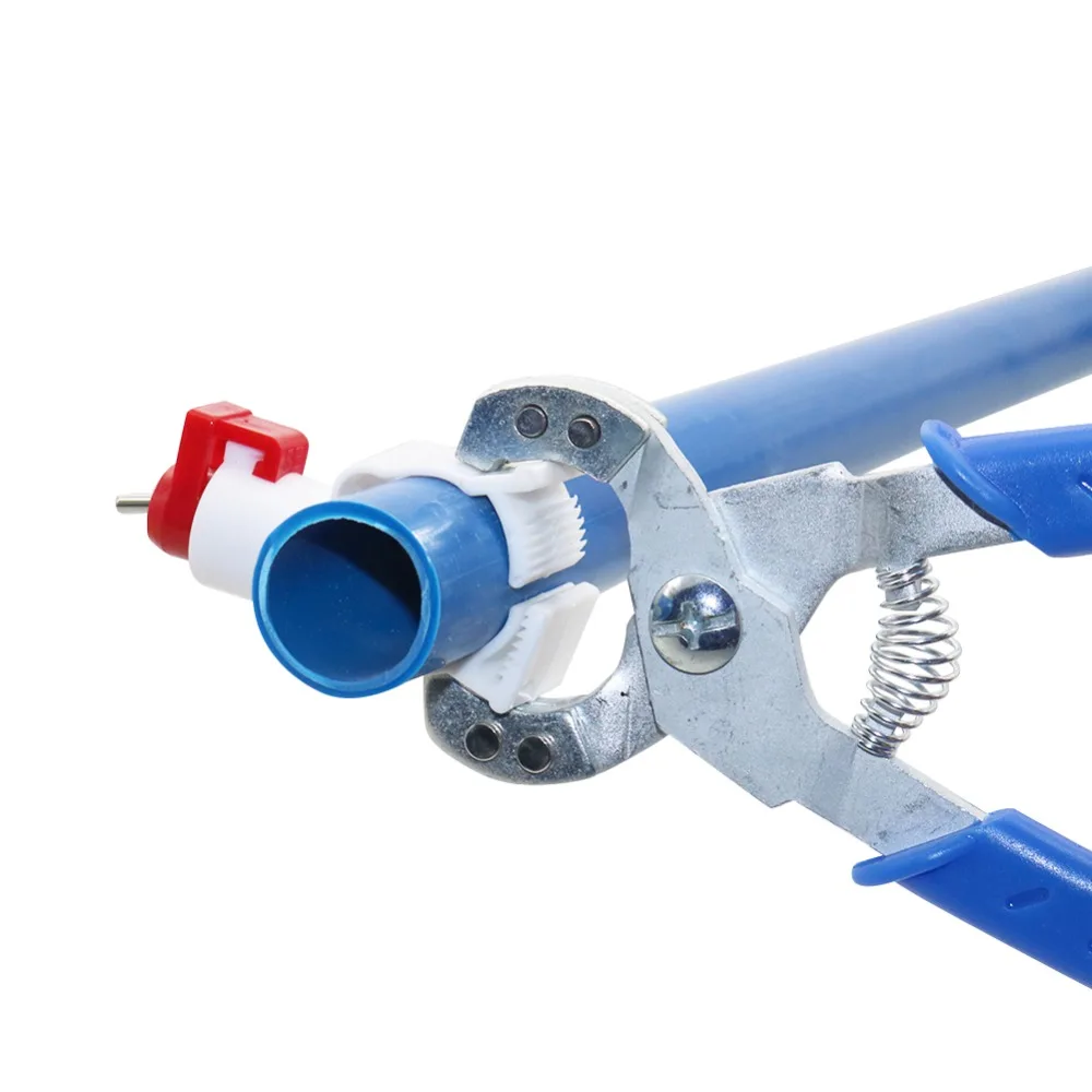 Alicates de instalación de taza para beber pollo, herramienta de instalación de bebedero para aves de corral - imagen 5