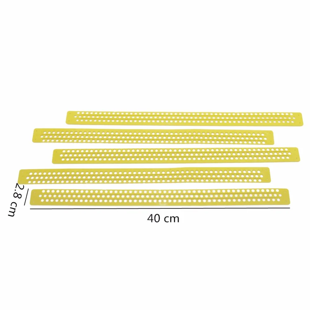 Colector de trampa de polen para apicultor, herramientas de apicultura, colmena de abejas, entrada, equipos de apicultura, colmena, 5 uds. - imagen 2