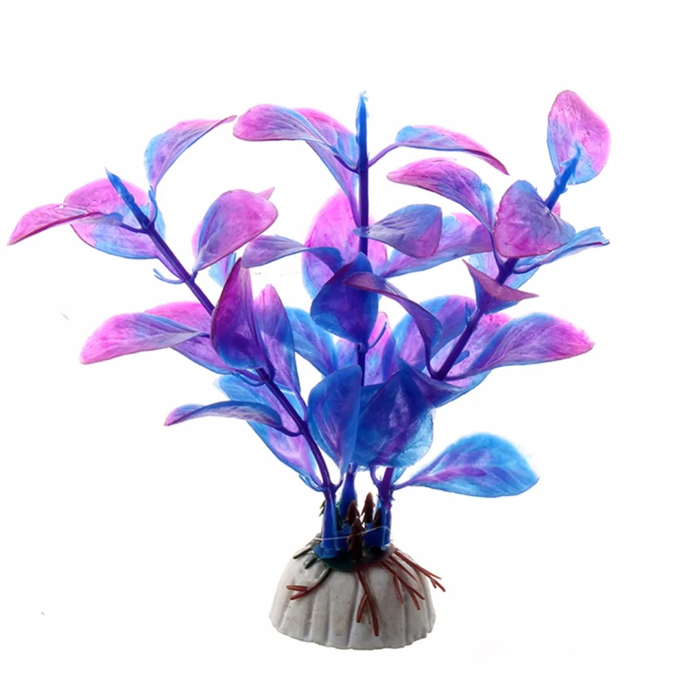 Plantas artificiales decorativas para acuario – 5 colores disponibles - imagen 5