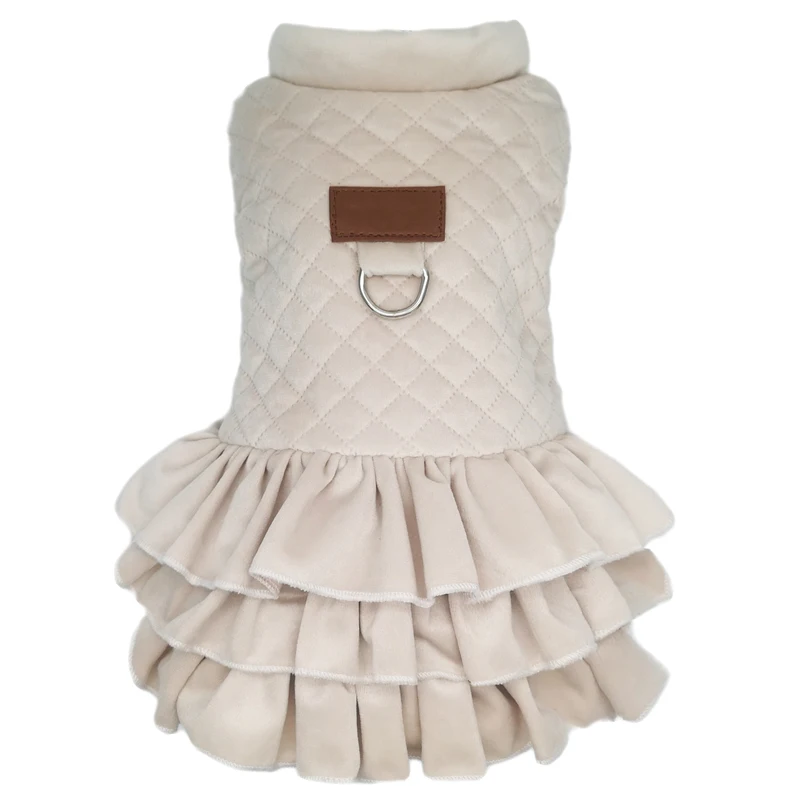 Vestido cálido para perros, chaleco, chaqueta para perros, gatos, ropa de invierno para Chihuahua y Yorkies, ropa maltesa, abrigo para cachorros, disfraz para mascotas y perros - imagen 4