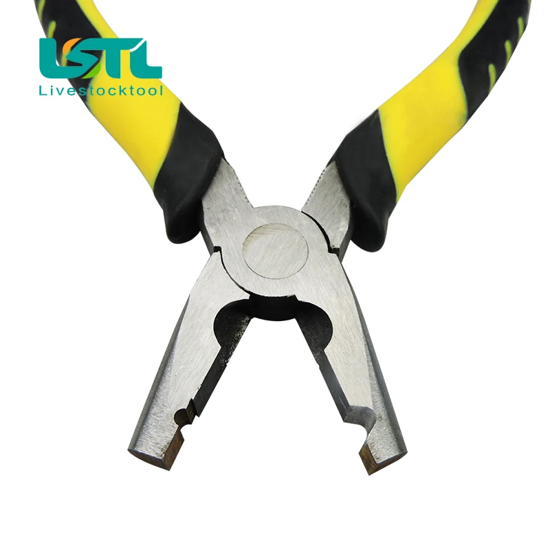 Abrazadera para jaula de aves de corral, alicate de instalación, tarjeta de montaje, hebilla a presión, jaula de conejo, pollo, perro, herramientas de jaula - imagen 4