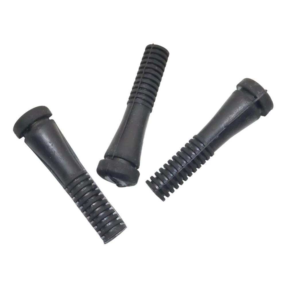 Máquina de depilación con ranura para pollos, patos, aves de corral, 25 unidades, dedos de goma negros de 2,0 cm de diámetro - imagen 4