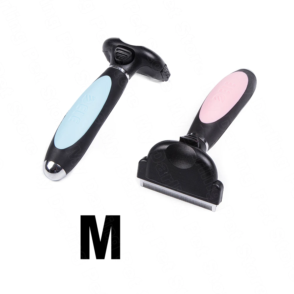 Cepillo removedor de pelo para perros y gatos, peines de aseo, herramientas de Deshedding, accesorio para recortador de mascotas, suministros para Chihuahua - imagen 4