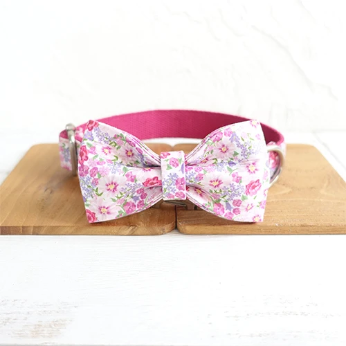 Dog Collar Bow Tie