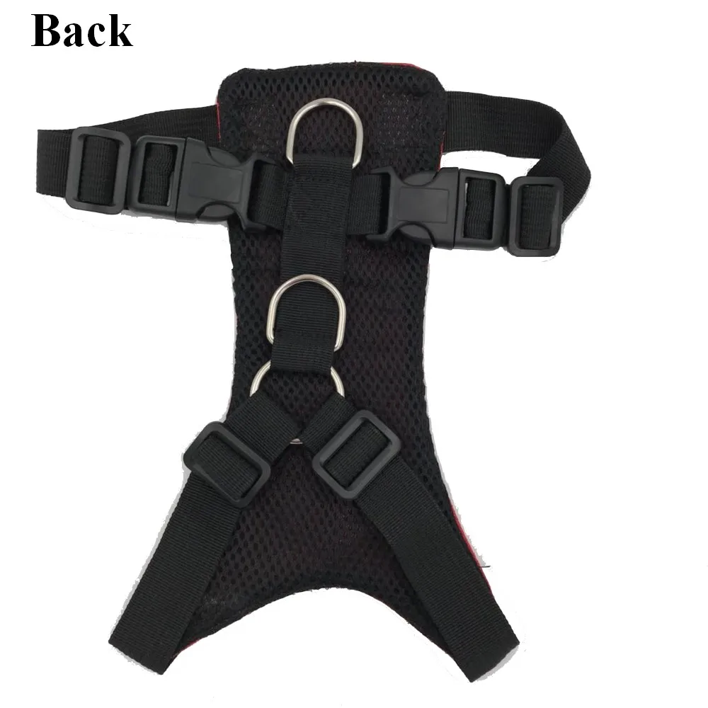 Arnés con correa de plomo para mascotas, cinturón de seguridad para coche, viaje automático, gato, perro, cachorro, 11638 - imagen 3