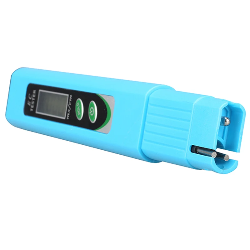 Medidor EC portátil de 19,99 ms/cm, probador de calidad del agua, pantalla LCD retroiluminada, Detector de agua ATC 0,01, pluma de prueba EC de alta precisión - imagen 4