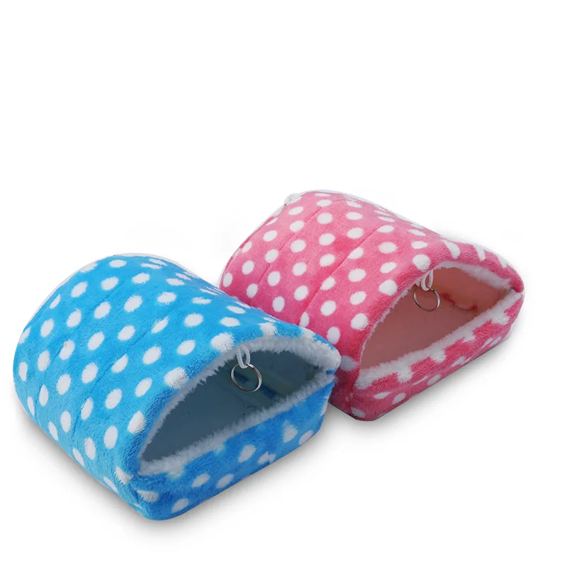 Mini jaula pequeña para casa de mascotas, nido cálido de invierno, cueva, túnel, tubos de juguete para erizo, hámster, ardilla, accesorios para animales, suministros para mascotas - imagen 2