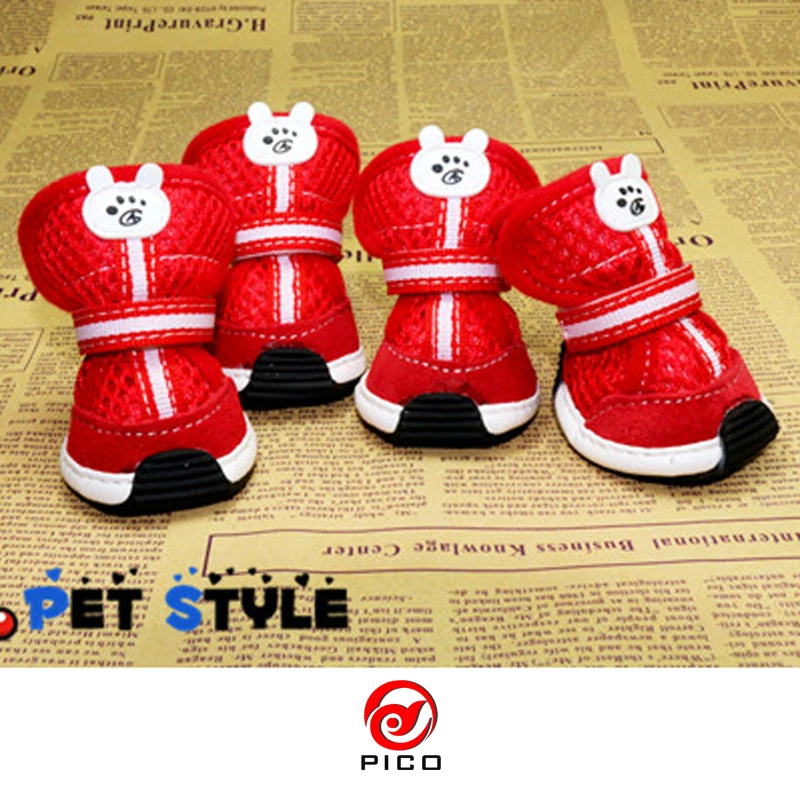 Zapatos de lona para perros, zapatos vip bo de peluche, zapatos para mascotas, botas transpirables para cachorros, suministros para mascotas, producto ZL266 - imagen 4