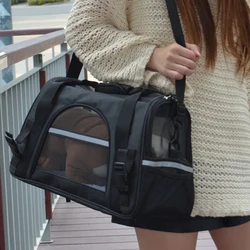Transportín para gatos y perros transpirable de hombro – Bolsa viaje