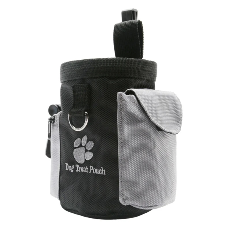 Bolsa para golosinas para perros, bolsas de almacenamiento para entrenamiento de perros, bolsa de bolsillo portátil para alimentación de mascotas, bolsa de cintura interactiva para recompensa de aperitivos para cachorros - imagen 3