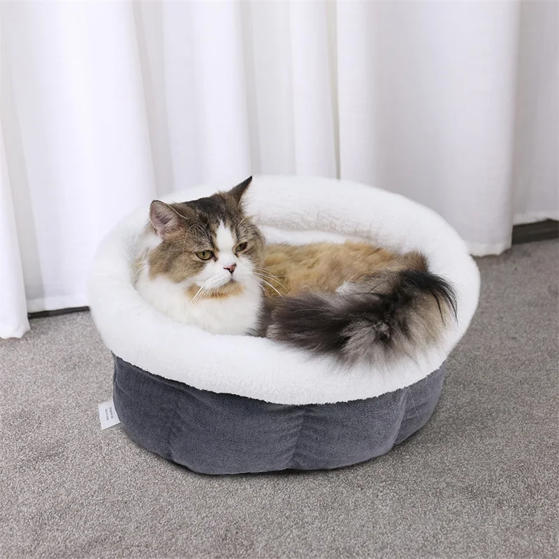 Cama cálida para perro y gato, saco de dormir de Material suave, cojín para mascota, perrera para cachorro, envío gratis - imagen 3