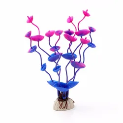Planta artificial decorativa para acuario – Verde para pecera de peces