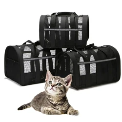 Transportín malla reflectante para gatos y perros – Viaje seguro
