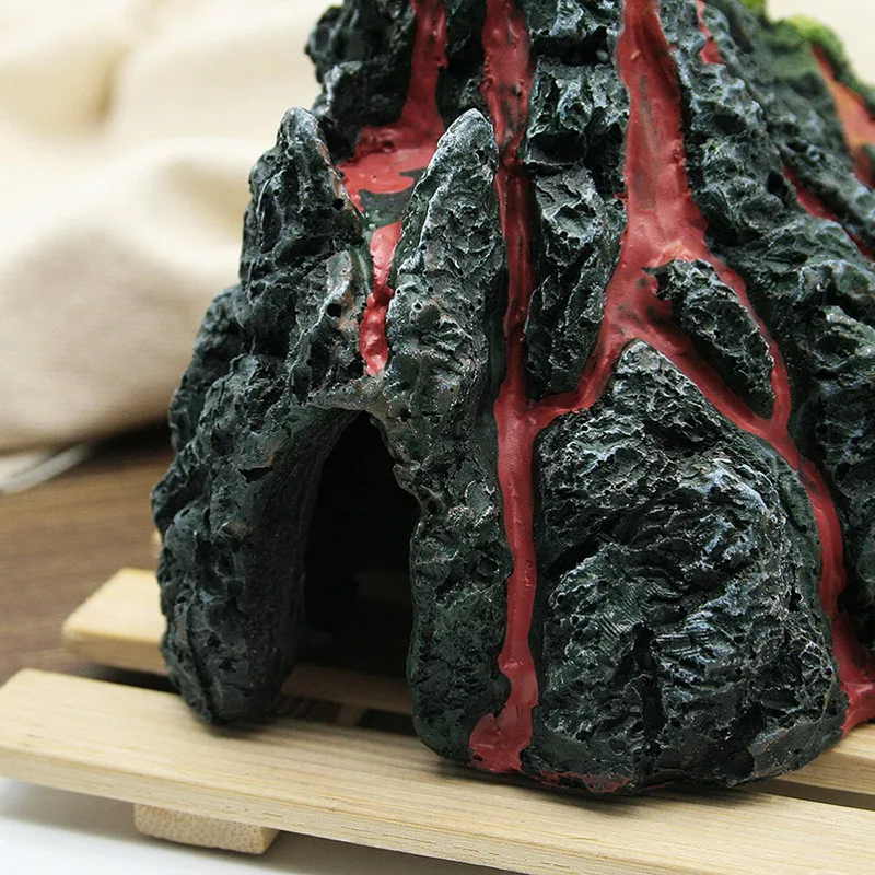 Piedra de aire Artificial para decoración de acuario, paisajismo para peces y mascotas acuáticas, adorno de estatua volcánica de simulación de resina - imagen 3