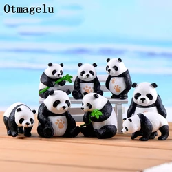 Figuritas Panda y animales mini para gatos y perros