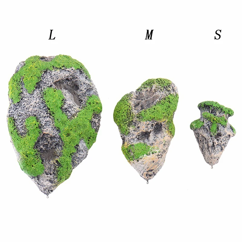 Piedra pómez flotante Artificial para cultivo de plantas, ornamento para pecera, Avatar, fantasía, País de las Maravillas, decoración para acuario - imagen 2
