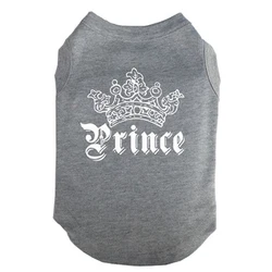 Camiseta Príncipe verano para perros y gatos – Cómoda y transpirable
