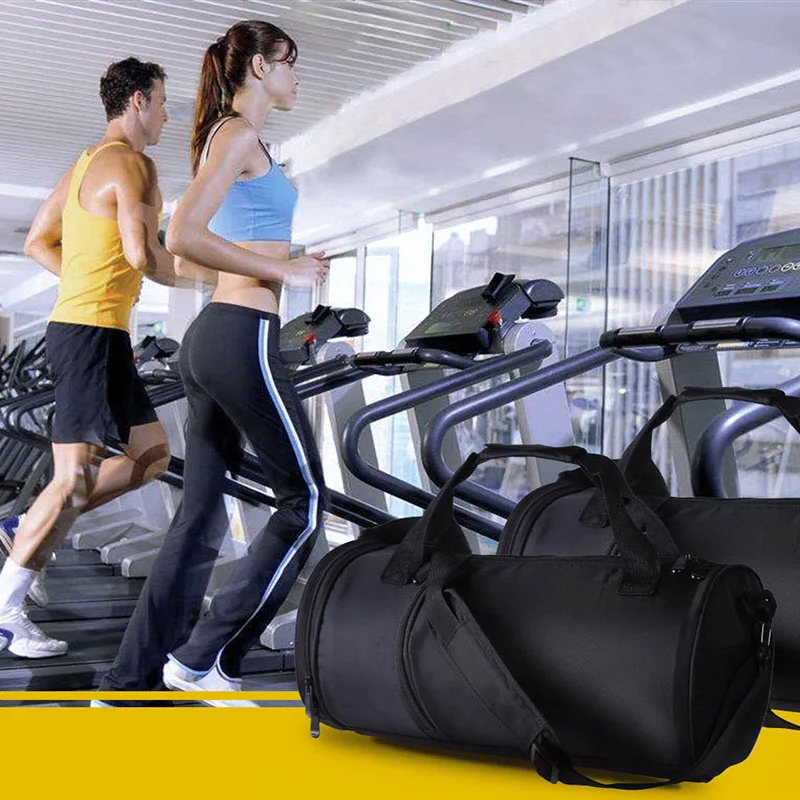 Waterproof Cylindrical Travel Bag Storage Bag Dry and Wet Separation Gym Bag Organizer Sports Outdoor Bag Storage Shoe Debris2