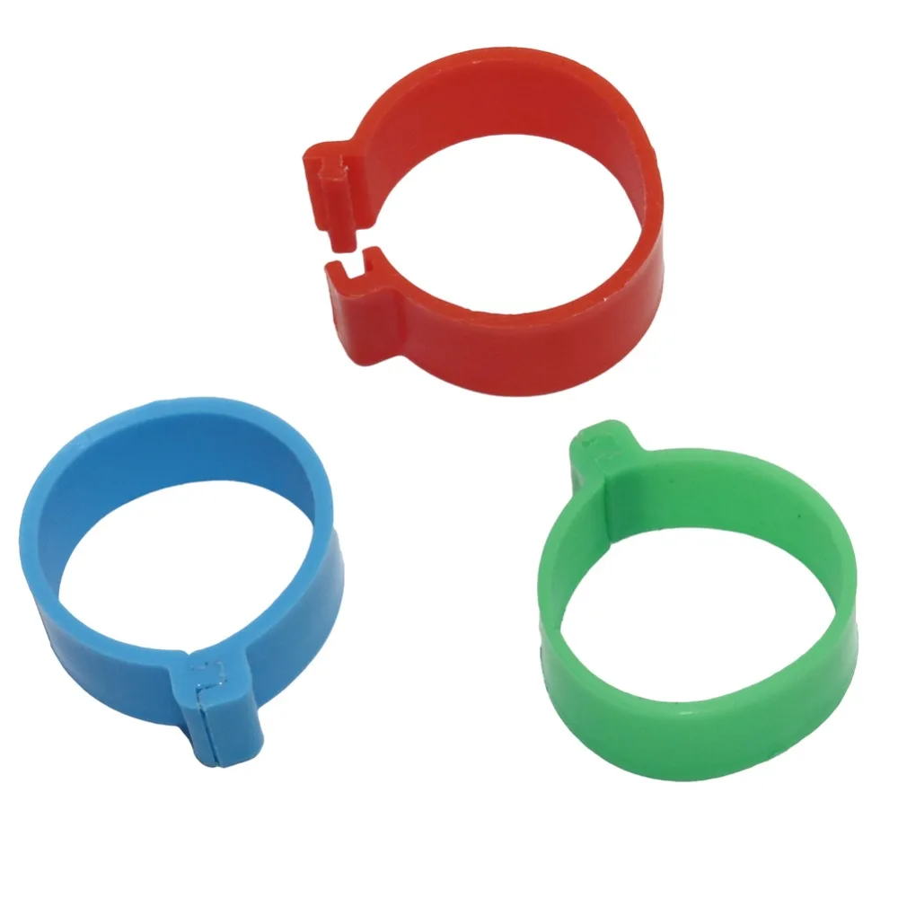 Anillos de Clip tipo hebilla para aves de corral, suministros de alimentación de codorniz, pollo, pato, ganso, diámetro interno de 25mm, 25mm, 600 Uds. - imagen 3