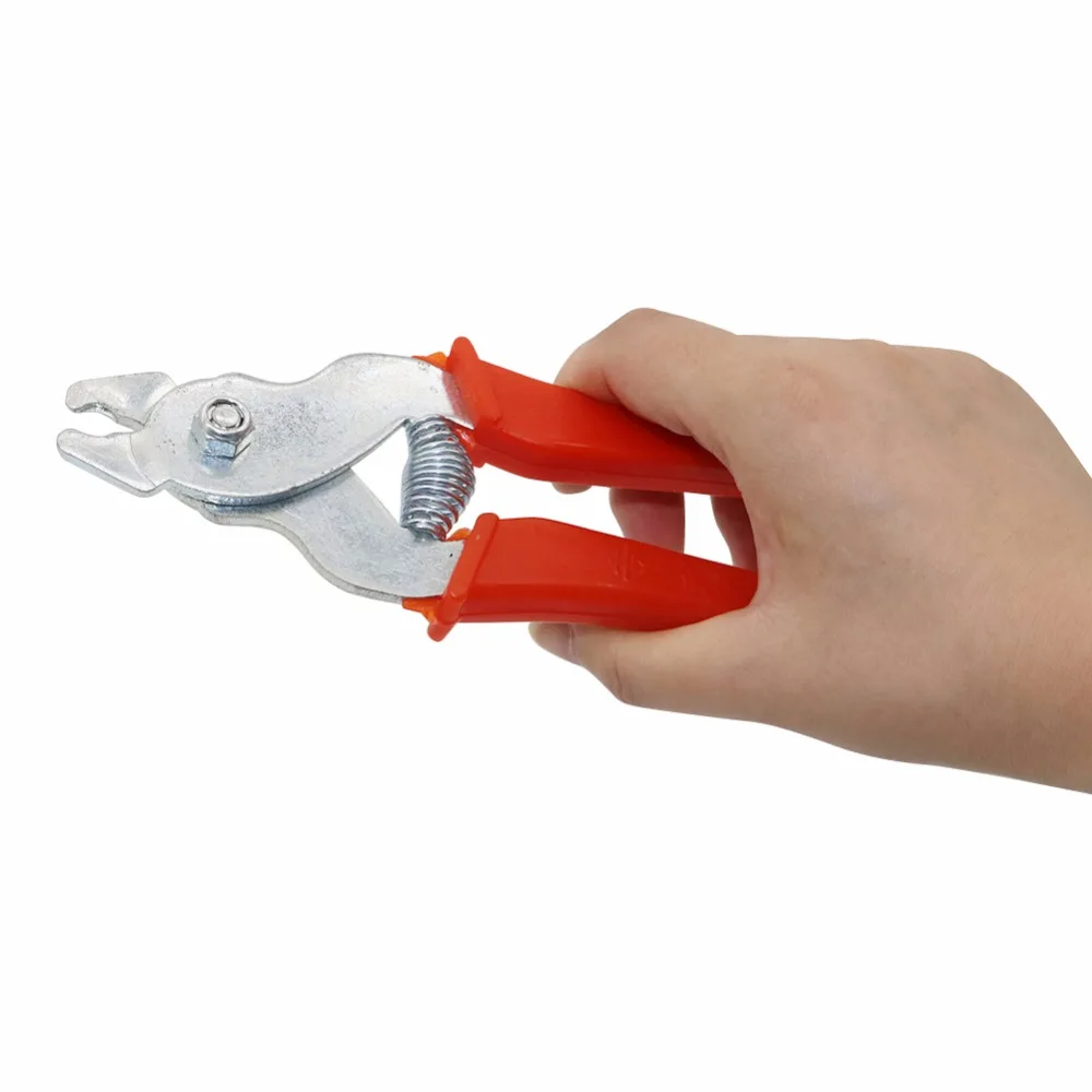 Abrazadera para jaula de pájaros y pollos, alicates para clavos M dispersos, jaulas de malla de alambre de hierro para animales, herramientas de instalación para jaulas de conejo - imagen 5