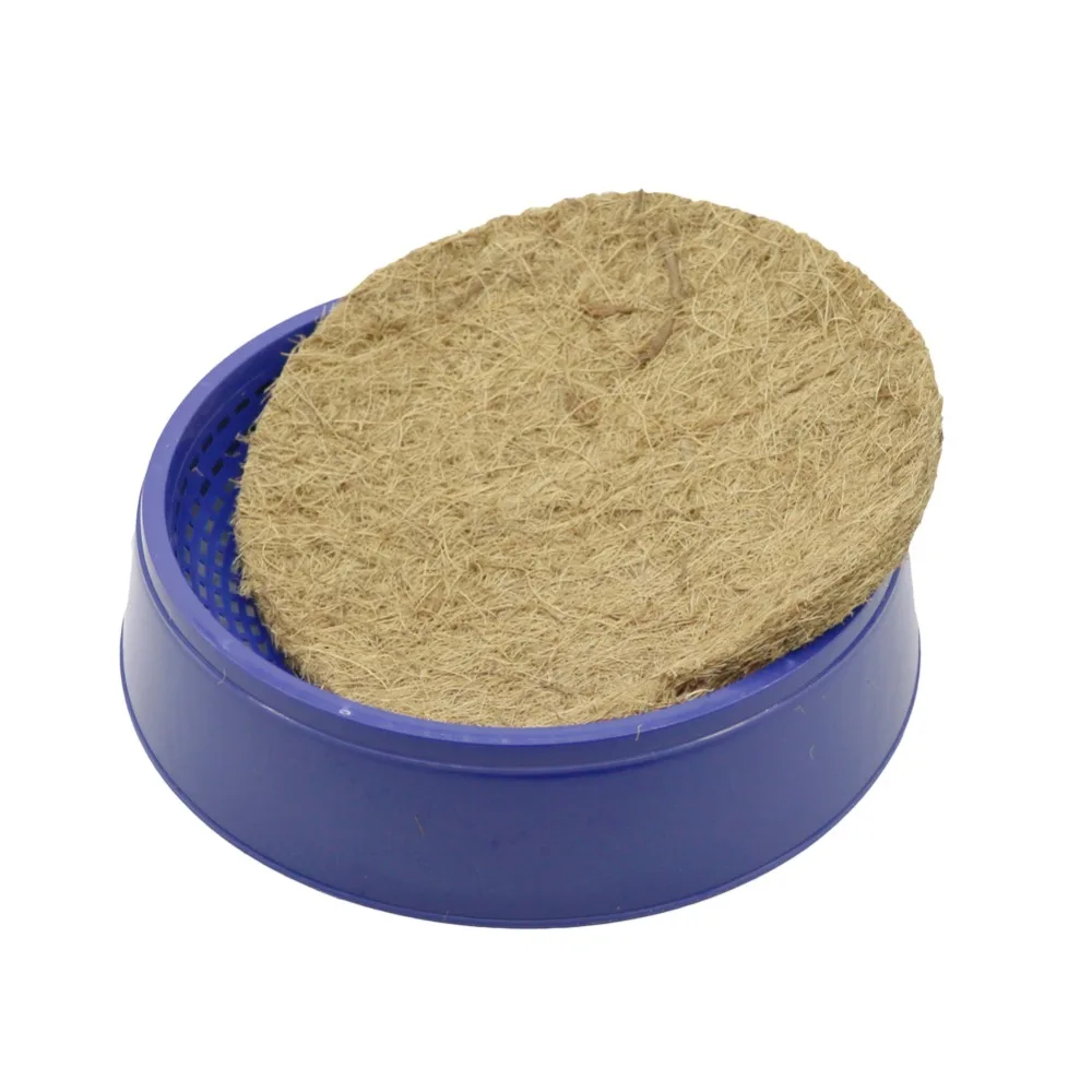 Nido de palomas y esterilla para jaula de pájaros, deshumidificación de aves, suministro de cuenco de hierba de fibra Natural, cuenco de cría, 1 unidad