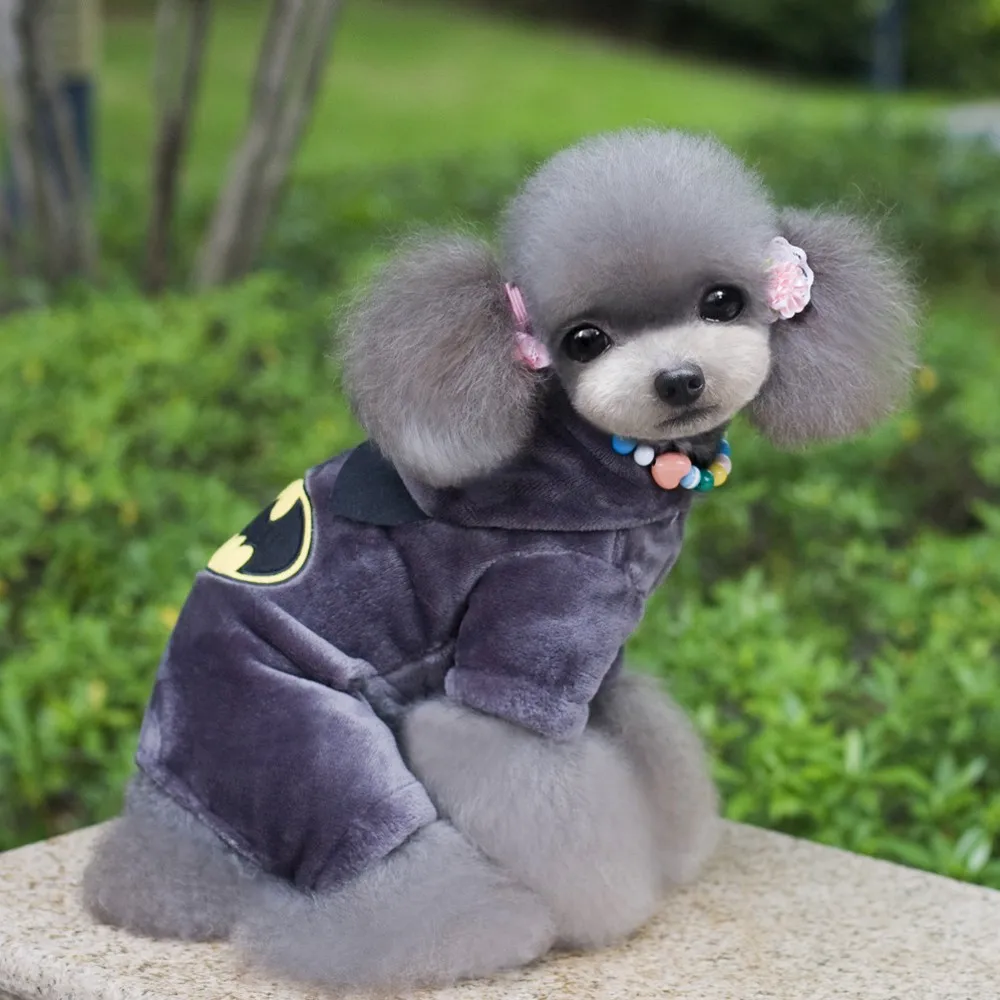 Ropa de invierno para mascotas, mono con capucha, abrigo cálido y chaqueta para perros pequeños, ropa para mascotas, S-XXL - imagen 3