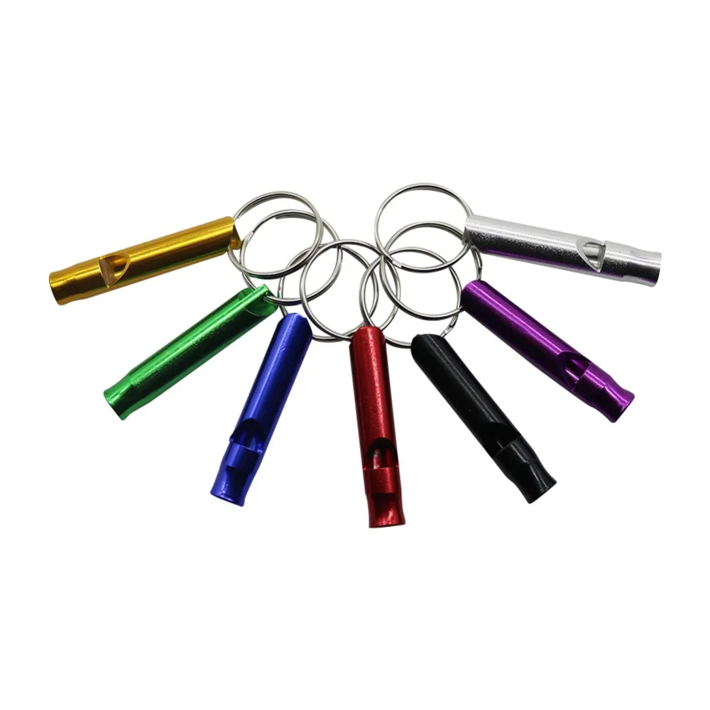 Silbato de Metal para entrenamiento de perros, flauta para mascotas, ayuda para entrenamiento de perros, Control de ladridos, silbato disuasorio para mascotas, 5 uds. - imagen 5