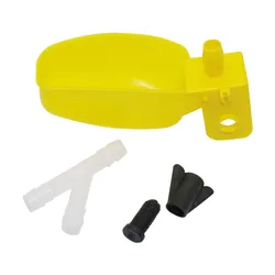 Bebedero para pájaros y loros, bebedero para codornices, cuenco de agua para palomas, taza para beber para aves de corral, jaulas para codornices, suministros de alimentación para pájaros, 5 juegos