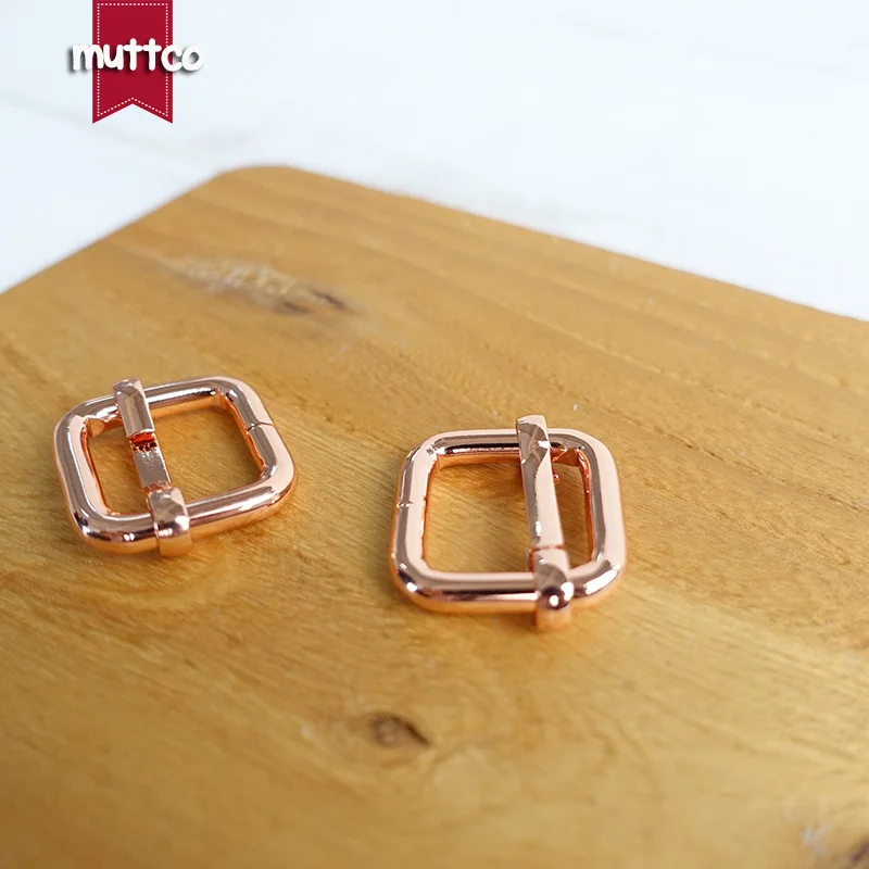 50 Uds DIY Collar de perro hebilla ajustable de Metal 15-30mm hebilla de cinturón para bolso productos para mascotas ajustador duradero en 4 colores - imagen 2