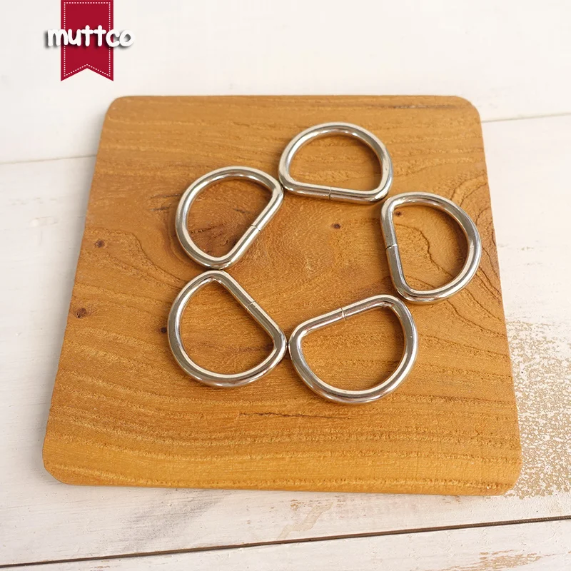 (metal buckle+adjust buckle+D ring) DIY Dog Collar Silver 2.5cm diy emboitement zinc alloy customize LOGO personalized buckle - imagen 4