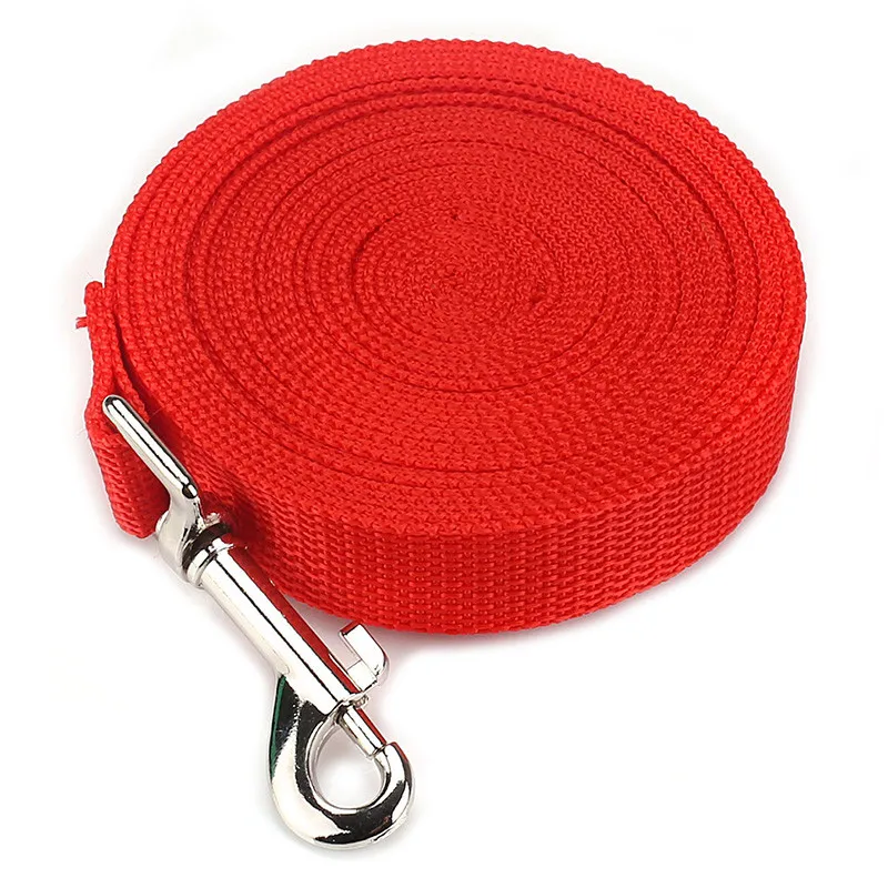 Correa larga de nailon para entrenamiento de mascotas, cuerda extensible para perros, cachorros, 6 pies, 10 pies, 14 pies, 20 pies, 30 pies - imagen 3
