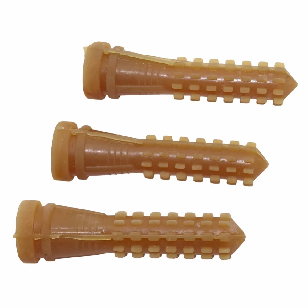 Máquina de depilación de dedos de aves de corral, 50 piezas, 9,5 cm, pegamento, desplumador de pollo, material de tendón de ternera, varilla de maíz