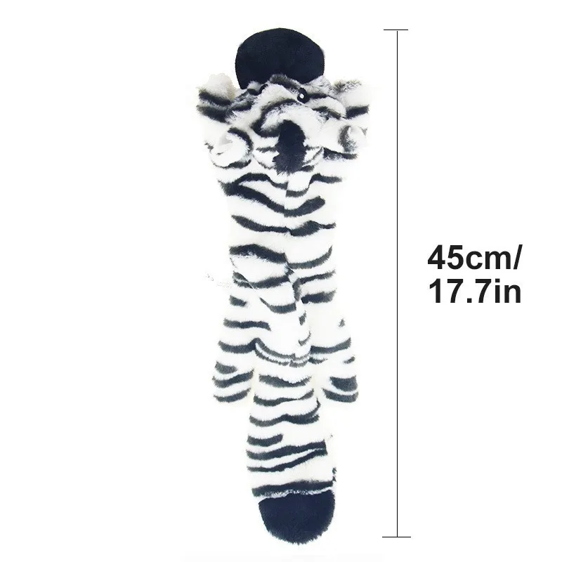 Benepaw-juguete interactivo de peluche para perro, juguete chirriante duradero sin relleno, seguro para mascotas, juguetes para perros medianos y grandes, lavable a máquina - imagen 5