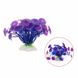Decoración de acuario con flores y plantas - accesorios de pecera